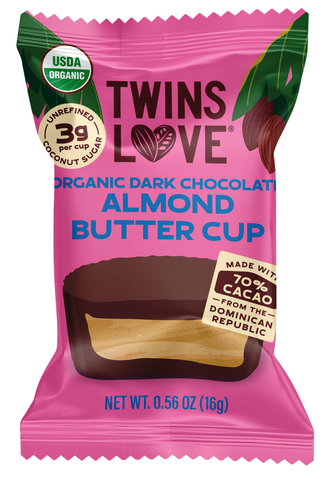 Almond Butter Cups – Twins Love Chocolate