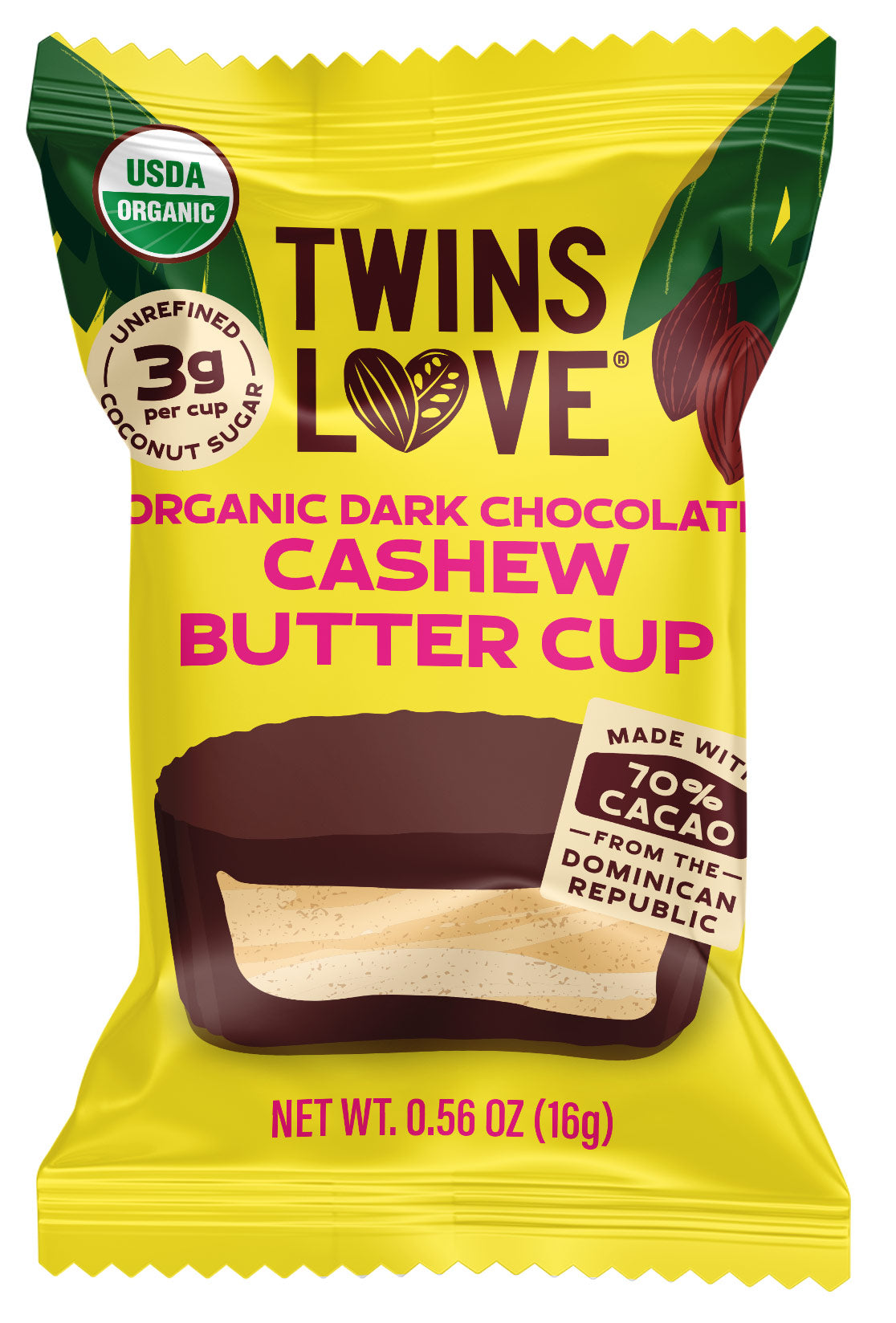 Cashew Butter Cups – Twins Love Chocolate
